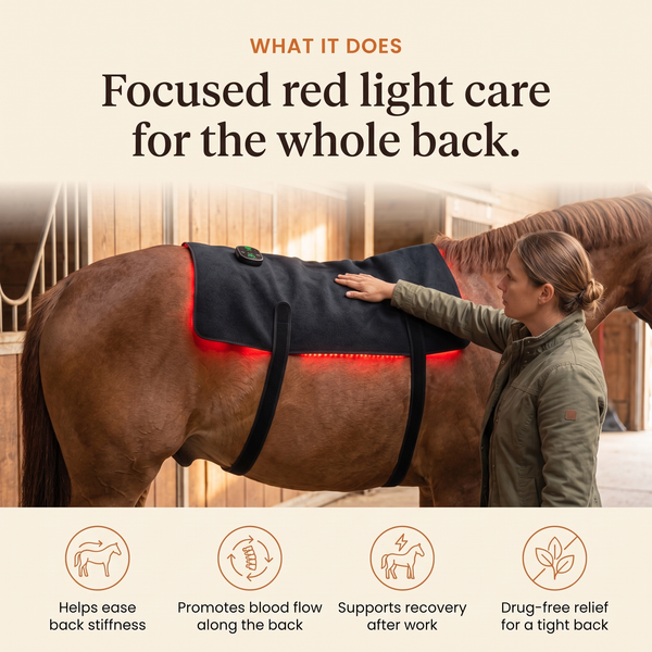 RedHoof™ Back Pad: The 15-Minute Pad for a Tight Back and Sore Topline
