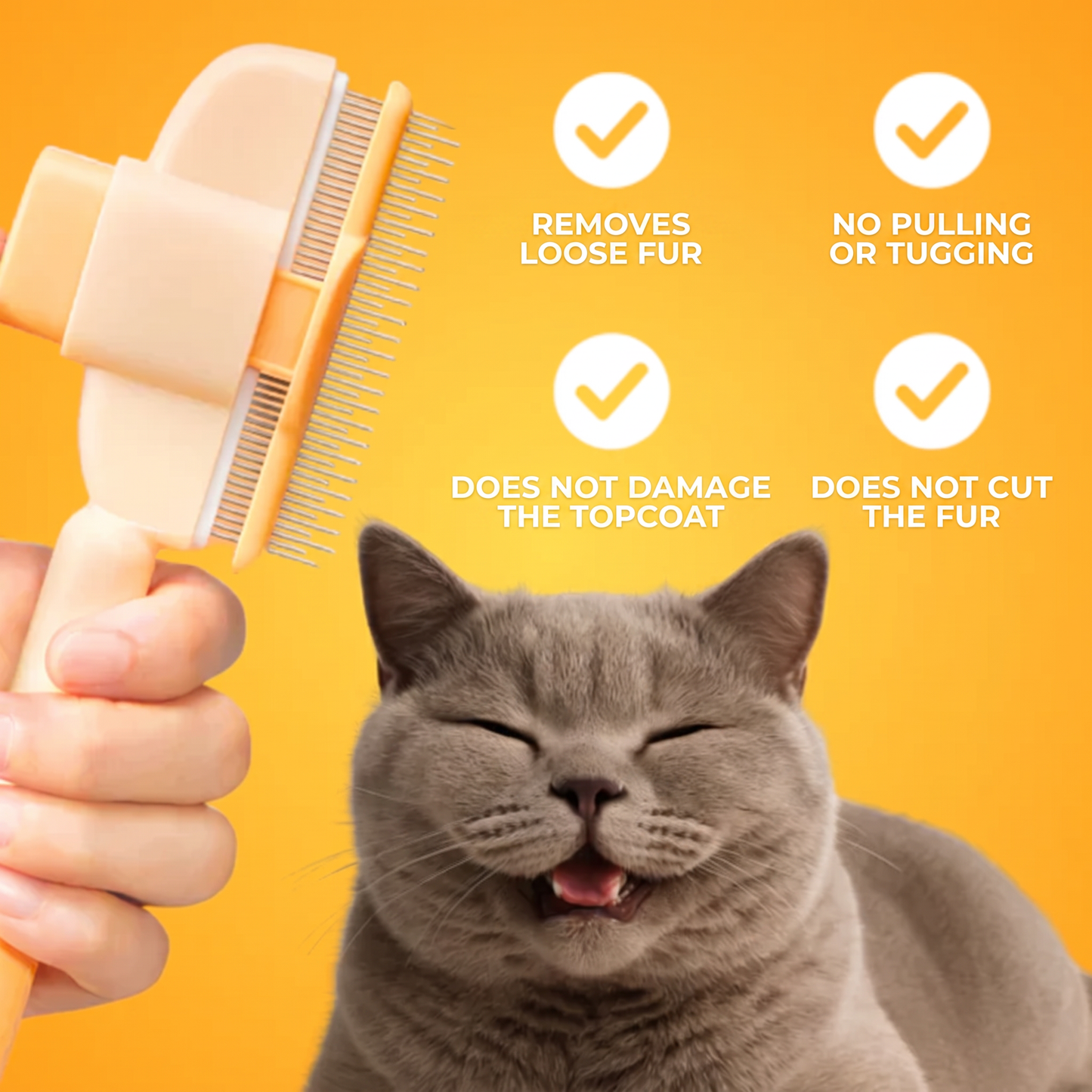 FurBlitz™ Cat Brush