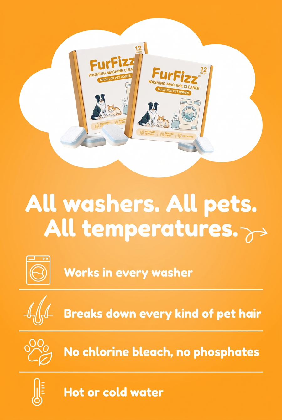 All washers, all pets, all temperatures