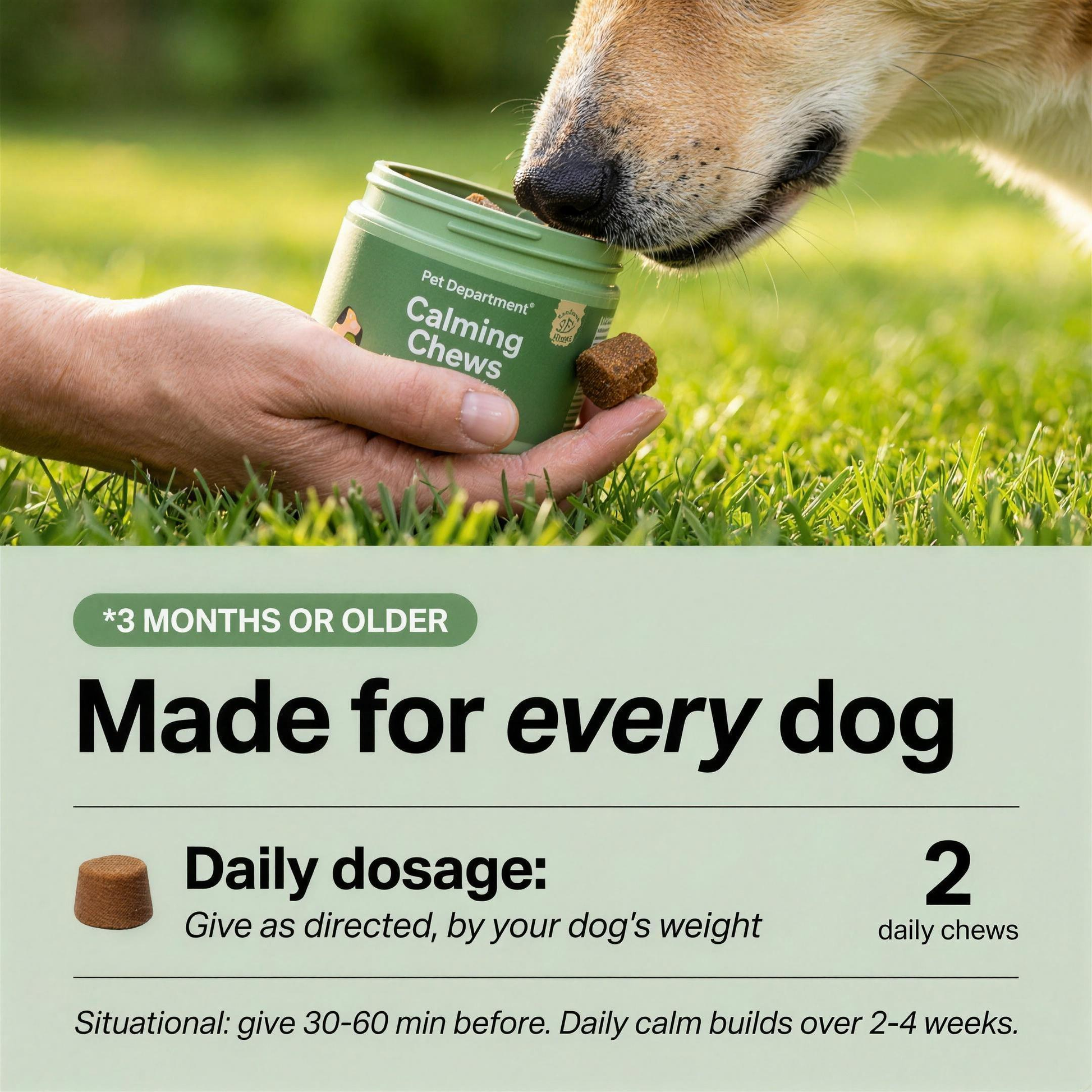 Made for every dog - dosage