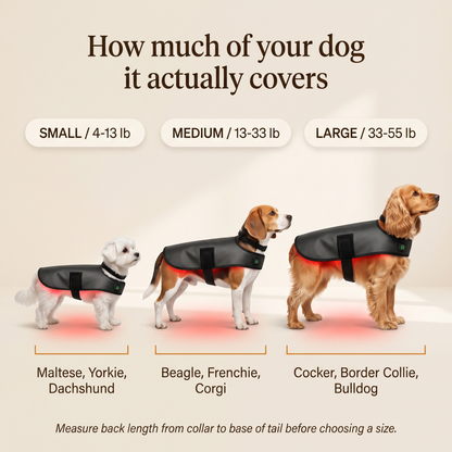 RedPaw Therapy™ Red Light Vest: Vet-Grade Comfort Without the Vet Bill