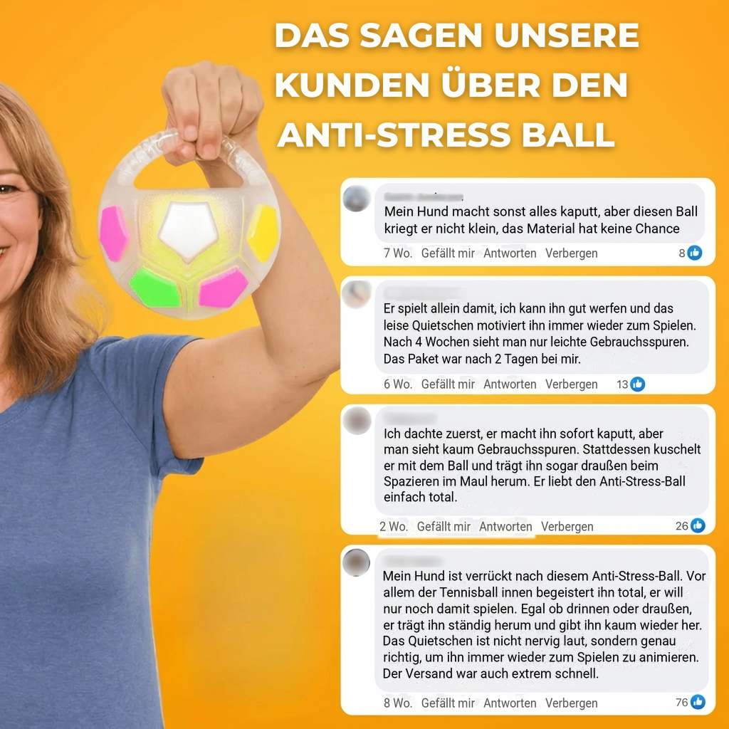 Anti-Stress Ball™: Trost zum Herumtragen