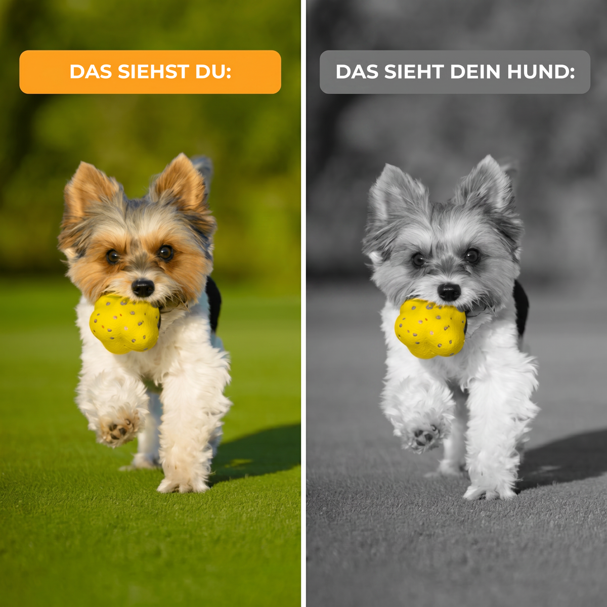 ChewMagic™ Kauball: Springt wild, hält kräftige Kauer aus