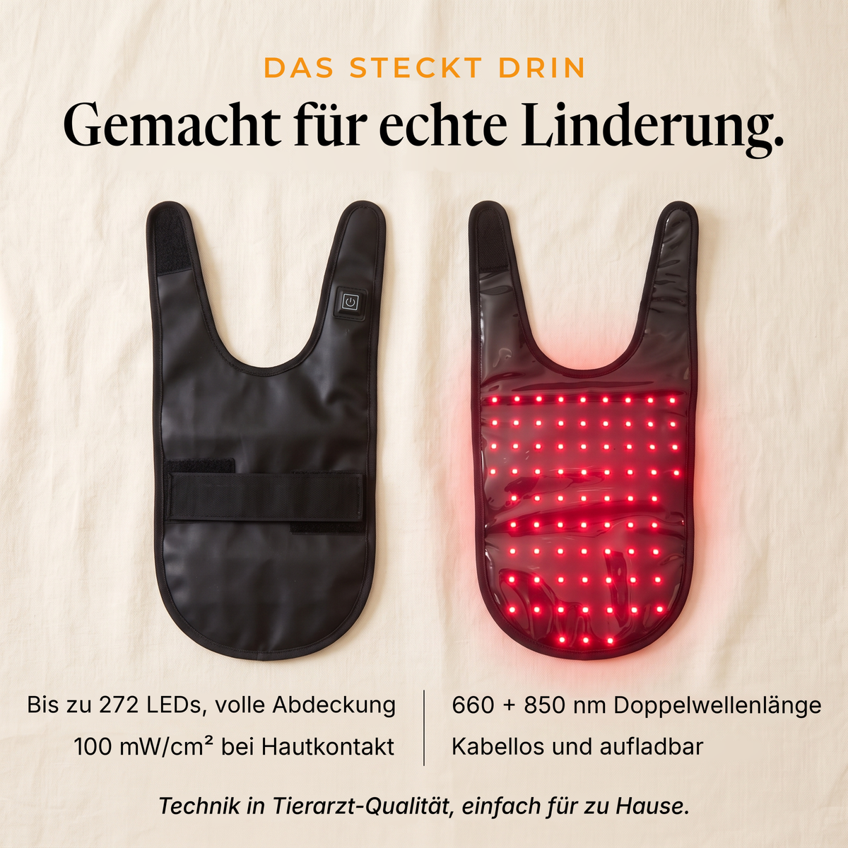 RedPaw Wrap außen und innen mit bis zu 272 LEDs