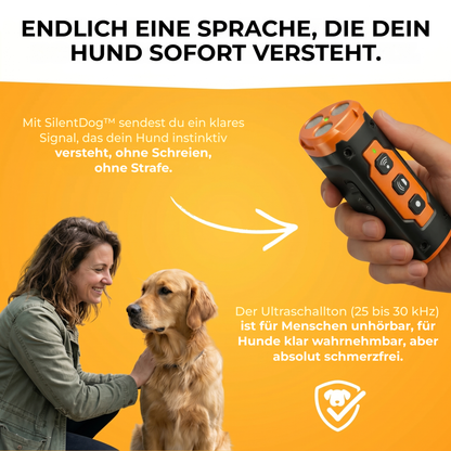 SilentDog™ Ultraschall-Trainingshilfe