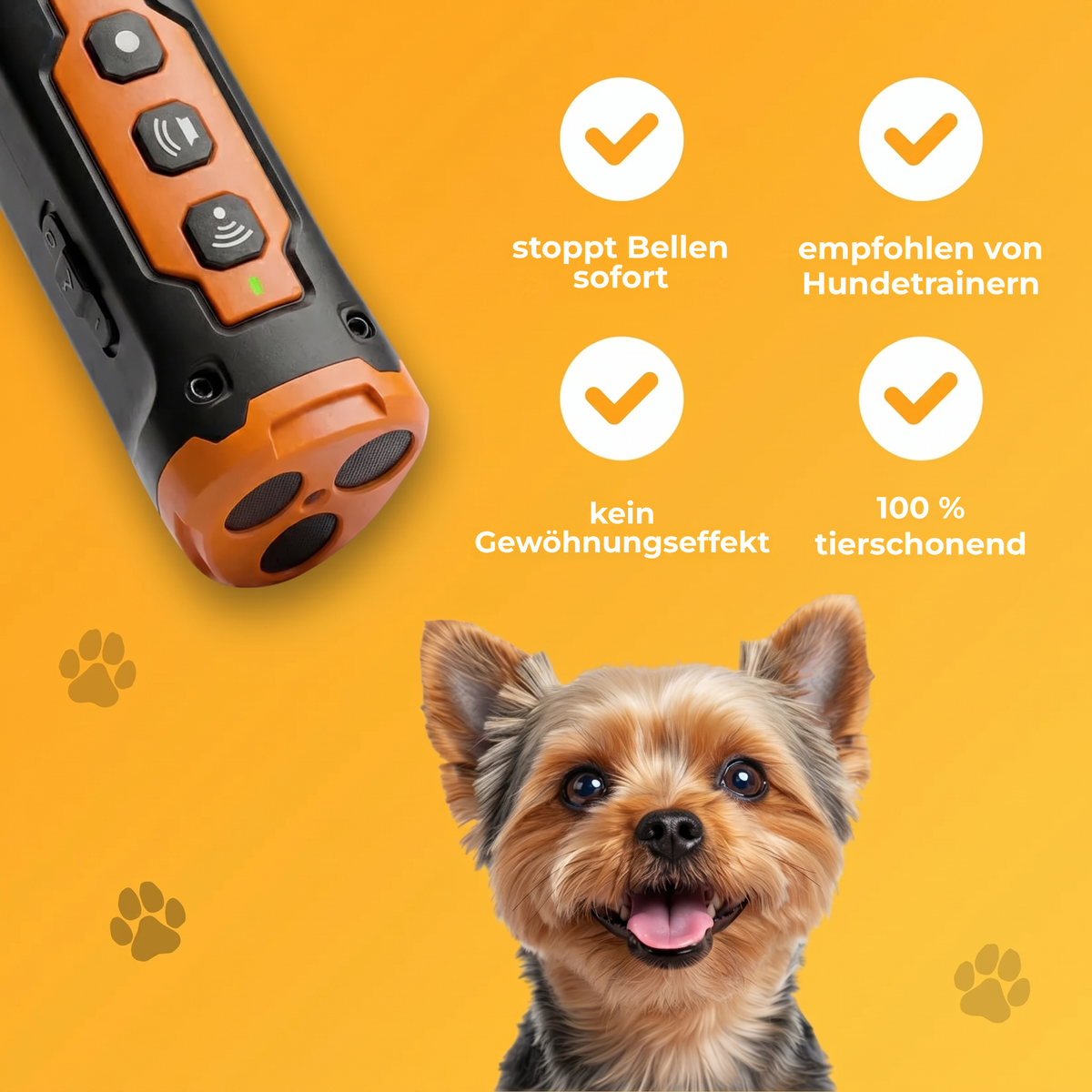 SilentDog™ Ultraschall-Trainingshilfe