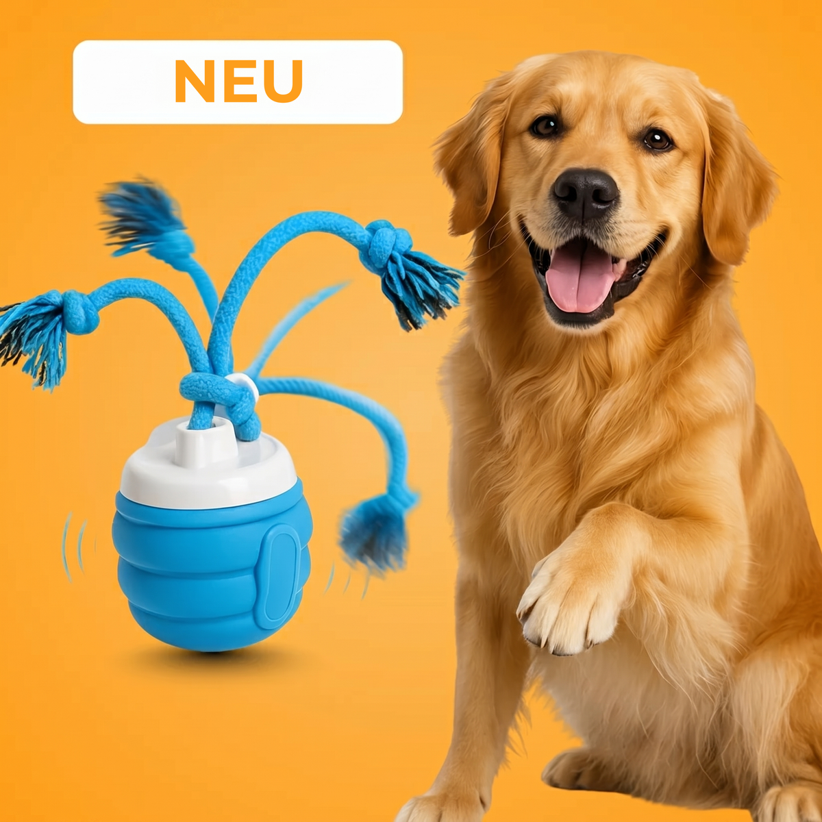 Wonderball™ Interaktiver Hundeball: Spielt mit ihm, wenn du weg bist