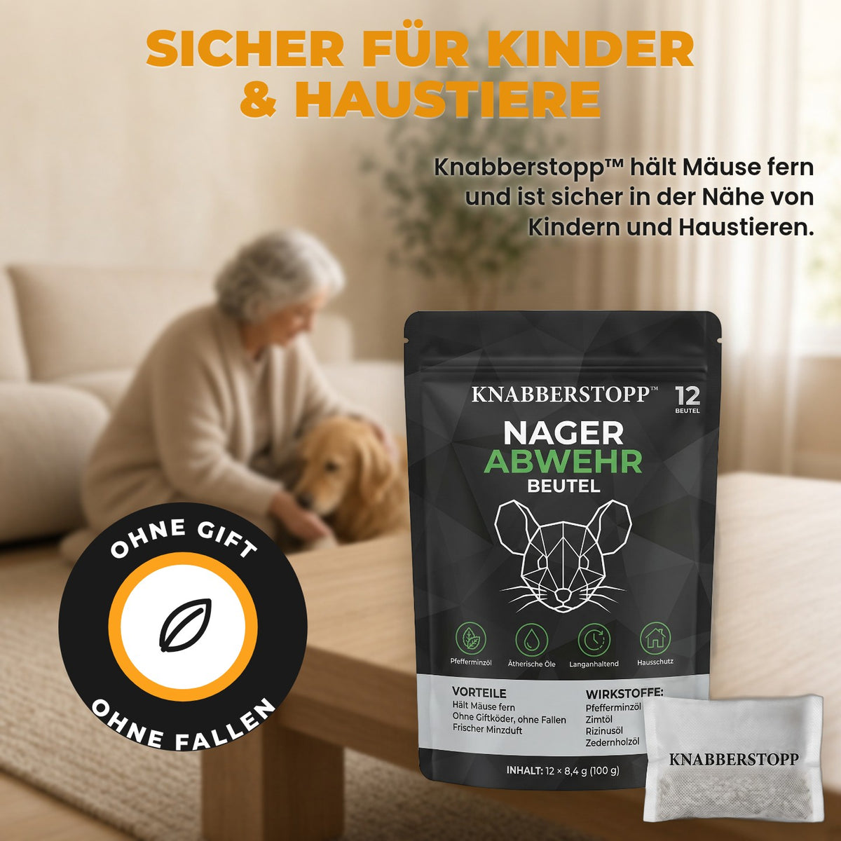 Knabberstopp – sicher für Kinder und Haustiere