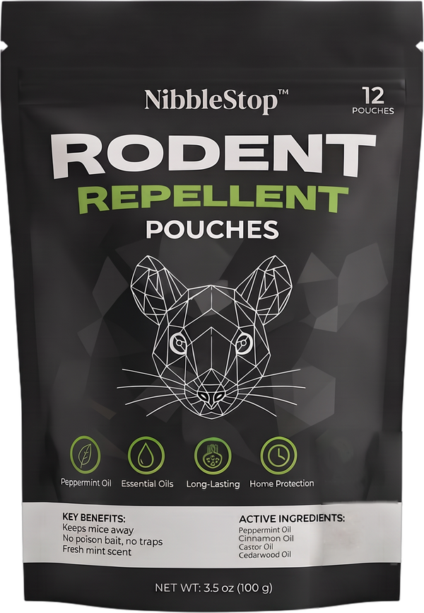 NibbleStop pack with 12 pouches
